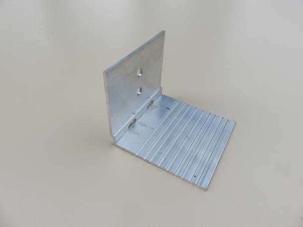 Alu Haltewinkel für Stegplatten